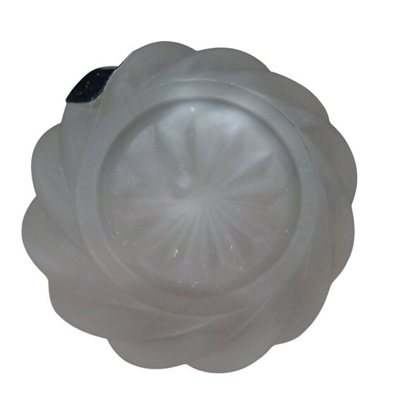 Roberto Capucci Made in France Frosted Crystal Glass Atomizer Spray Bottle - Picture 7 of 8